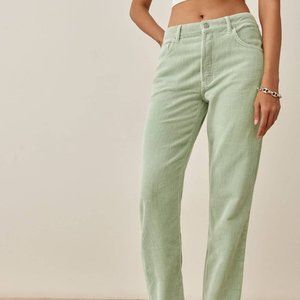NWOT Pistachio Corduroy Jeans